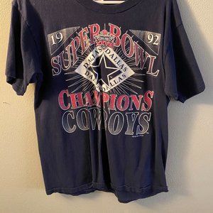 Vintage 1992 Superbowl Champions Shirt - Dallas Cowboys